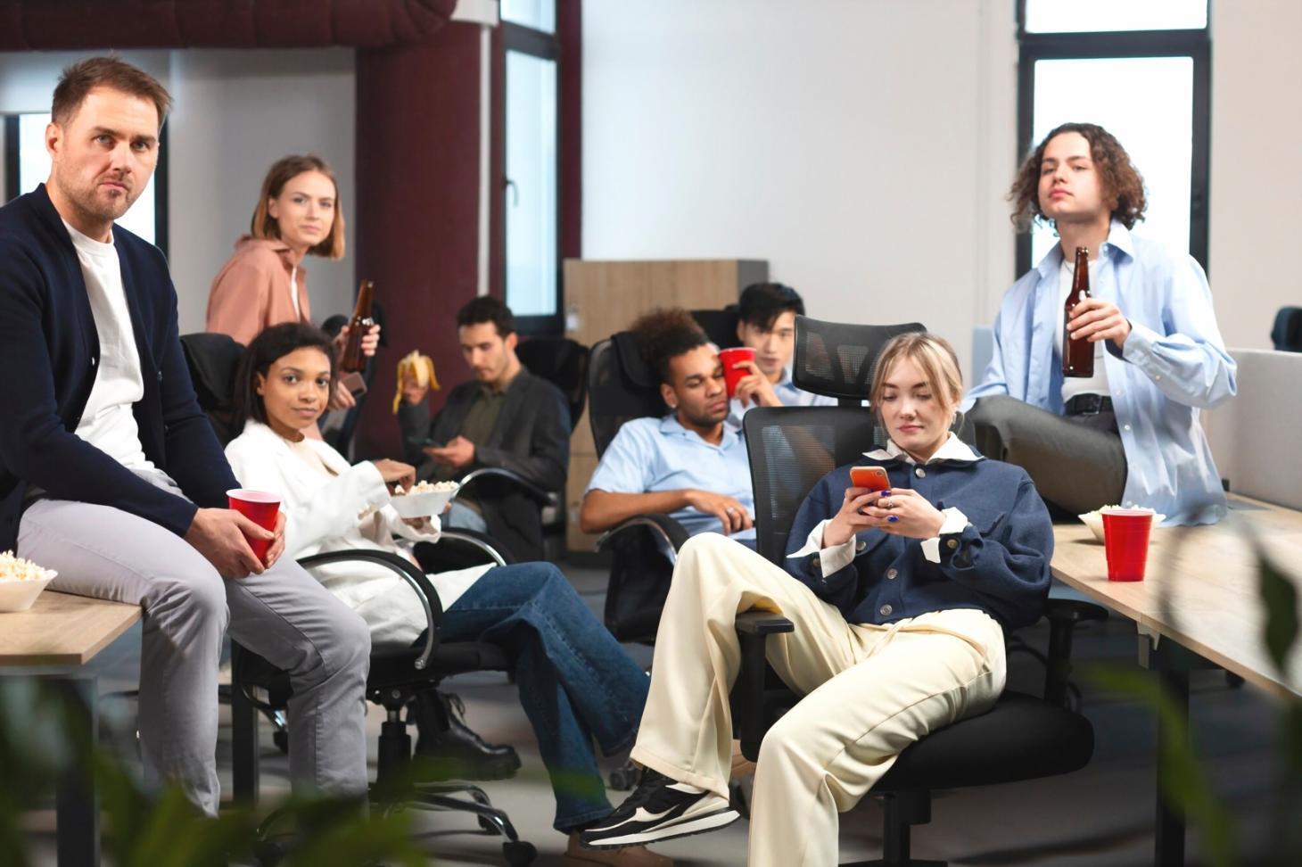 Ambiente di lavoro creativo con materiali di scrittura